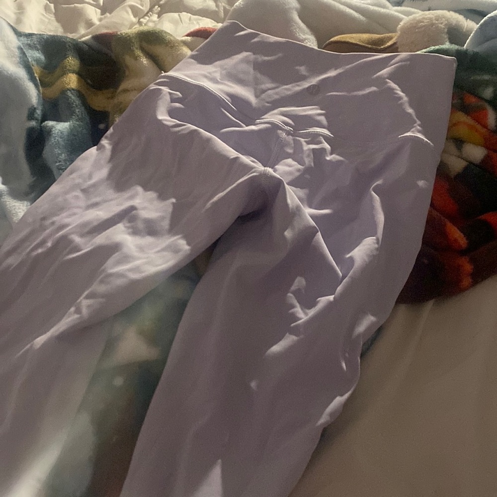 rare lilac purple lululemon leggings